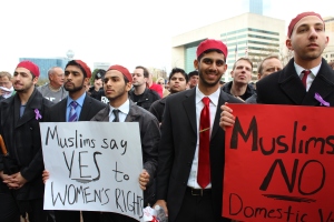 Alif_Laam_Meem_Muslim_Fraternity_At_Domestic_Violence_Rally